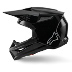 Alpinestars Sm3 Solid Helmet- Black Glossy Small