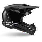 Alpinestars Sm3 Solid Helmet- Black Glossy Small