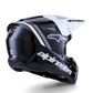 Alpinestars Sm3 Helmet - Radium - Gloss Black / White / Gray - Large