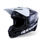 Alpinestars Sm3 Helmet - Radium - Gloss Black / White / Gray - Large