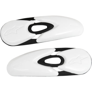 ALPINESTARS Toe Sliders - White 25SLI6-20