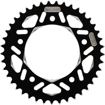 Vortex Aluminum Sprocket - Black - Rear - 41 Tooth 654AZK-41