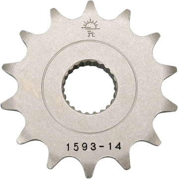 JT SPROCKETS Counter Shaft Sprocket - 14-Tooth JTF1593.14 by JT Countershaft Sprockets   Steel