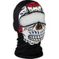 Zan Headgear Balaclava - Polyester - Muerte Skull WBP413