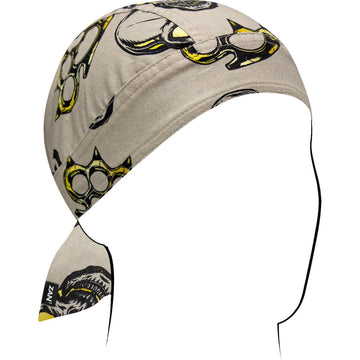 Zan Headgear Flydanna? Head Wrap - Greige Spiked Brass Knuckles Z211