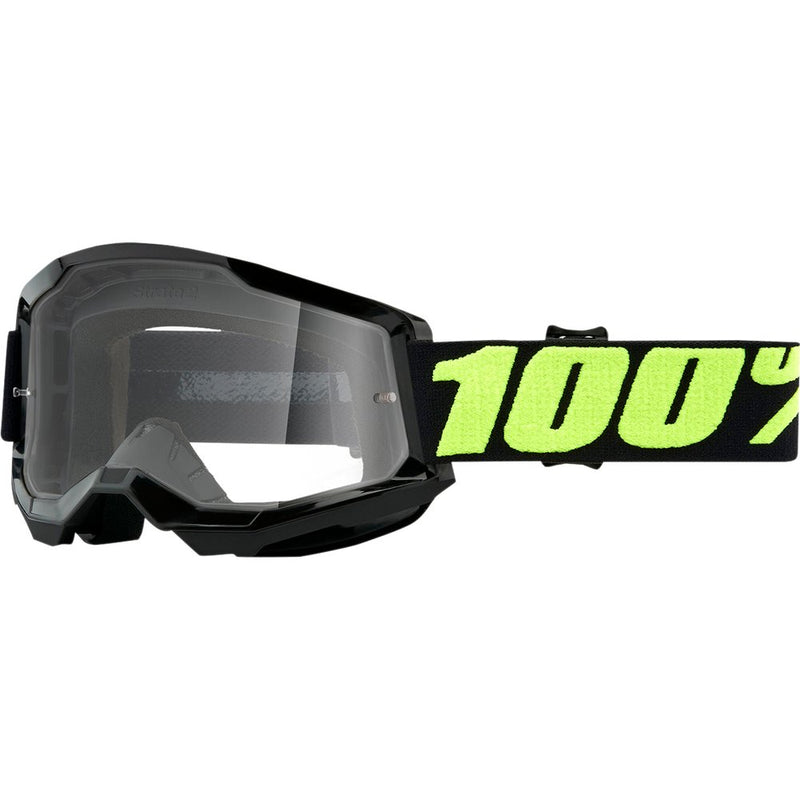100% Strata 2 Goggles - Upsol - Clear 50027-00012
