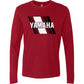 Yamaha Apparel Yamaha Heritage Diagonal Long-Sleeve T-Shirt - Red - 2XL NP21S-M3119-2X