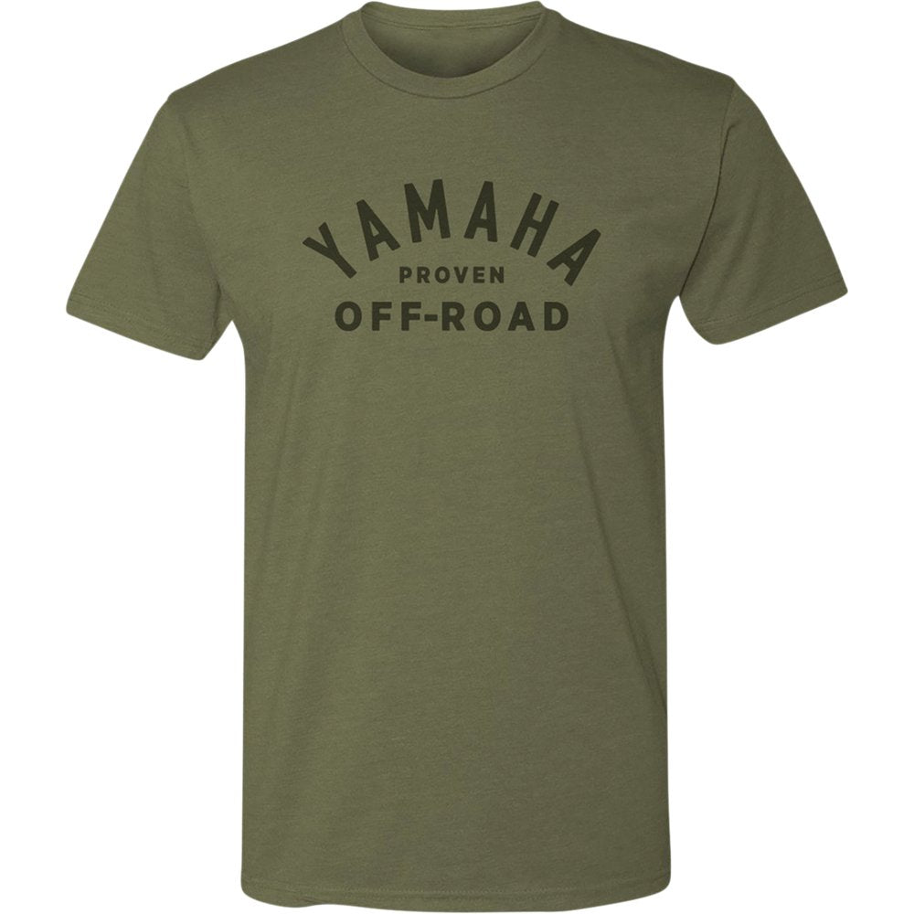 Yamaha Apparel Yamaha Proven Off-Road T-Shirt - Olive Green - XL NP21S-M1800-XL