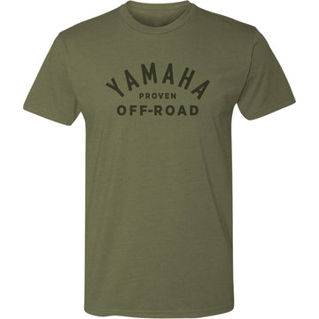 Yamaha Apparel Yamaha Proven Off-Road T-Shirt - Olive Green - Small NP21S-M1800-S
