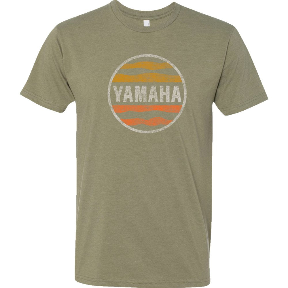 Yamaha Apparel Yamaha Sunset T-Shirt - Olive Green - 2XL NP21S-M3128-2X