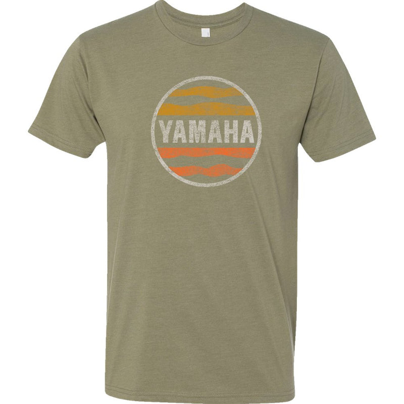 Yamaha Apparel Yamaha Sunset T-Shirt - Olive Green - Large NP21S-M3128-L