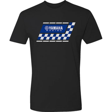 Yamaha Apparel Yamaha Racing Check T-Shirt - Black - 2XL NP21S-M3108-2X