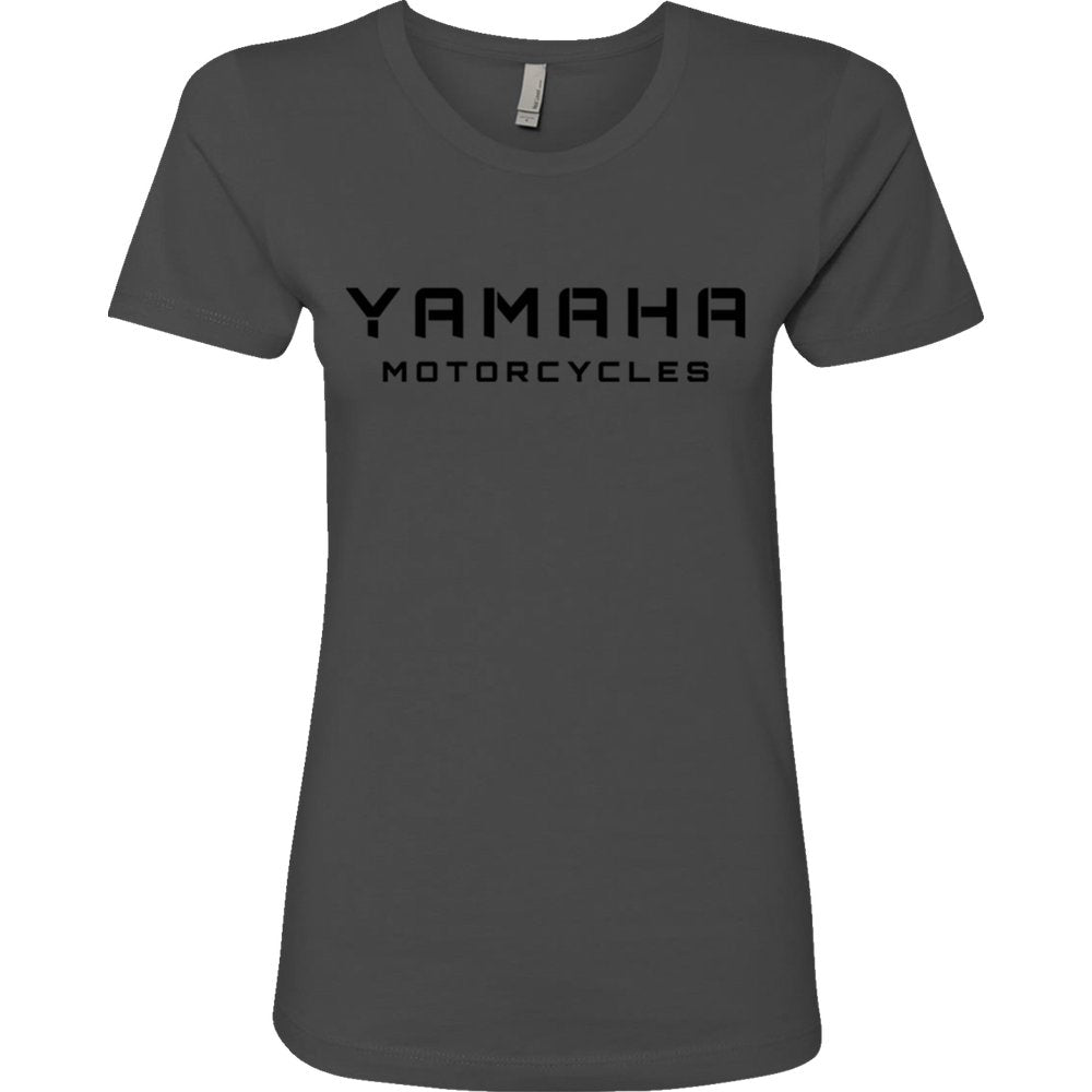 Yamaha Apparel Women's Yamaha Motorcycles T-Shirt - Charcoal Black - Small NP21S-M3137-S