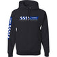 Yamaha Apparel Yamaha Racing Check Hoodie - Black - Medium NP21S-M3110-M
