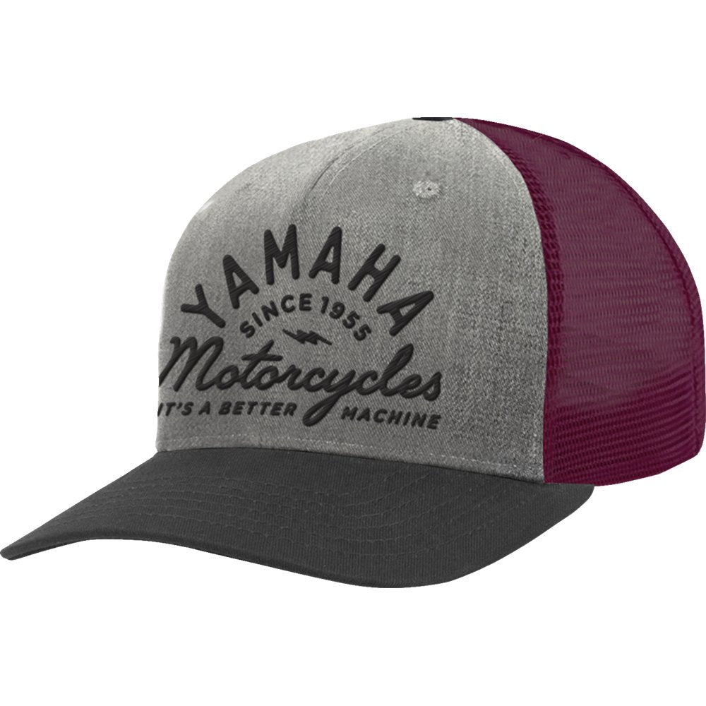 Yamaha Apparel Yamaha Wool Hat - Gray/Maroon NP21A-H3247