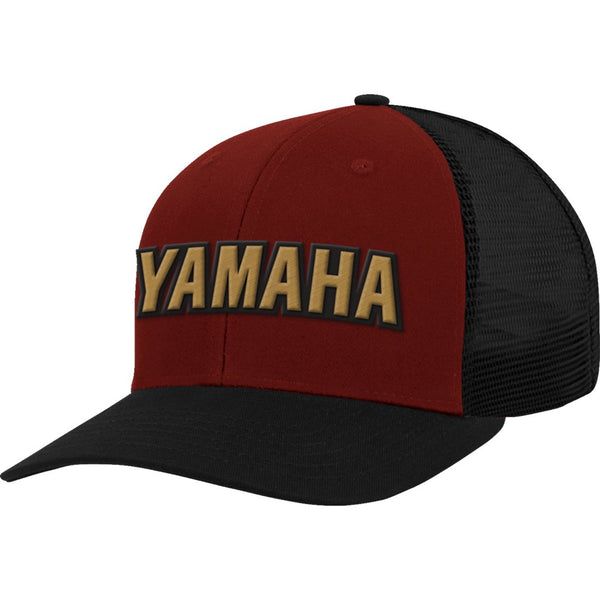 Yamaha Apparel Yamaha Hat - Red/Black/Gold NP21A-H3201