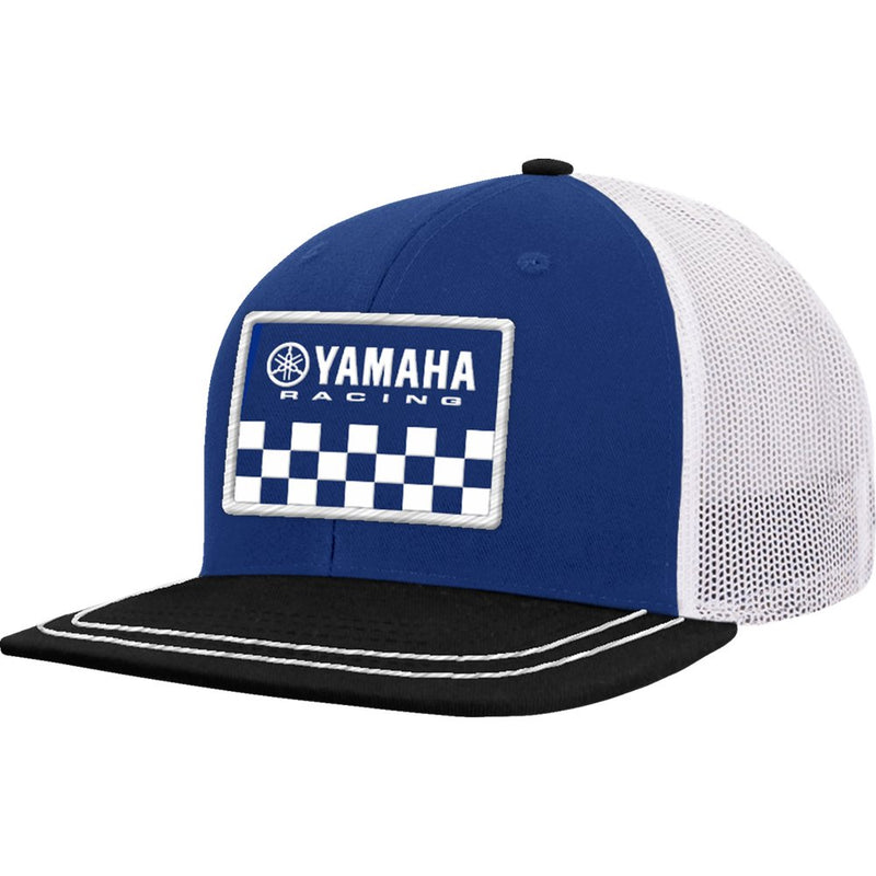 Yamaha Apparel Yamaha Racing Hat - Flat Bill - Black/Blue NP21A-H3198