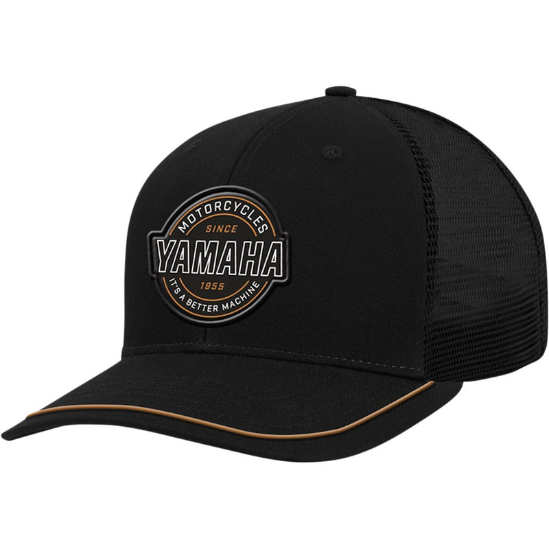 Yamaha Apparel Yamaha Motorcycle Patch Hat - Black NP21A-H2740