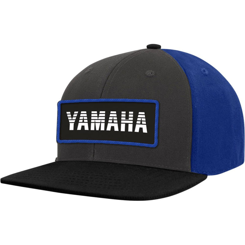 Yamaha Apparel Yamaha Patch Hat - Graphite/Blue NP21A-H2690