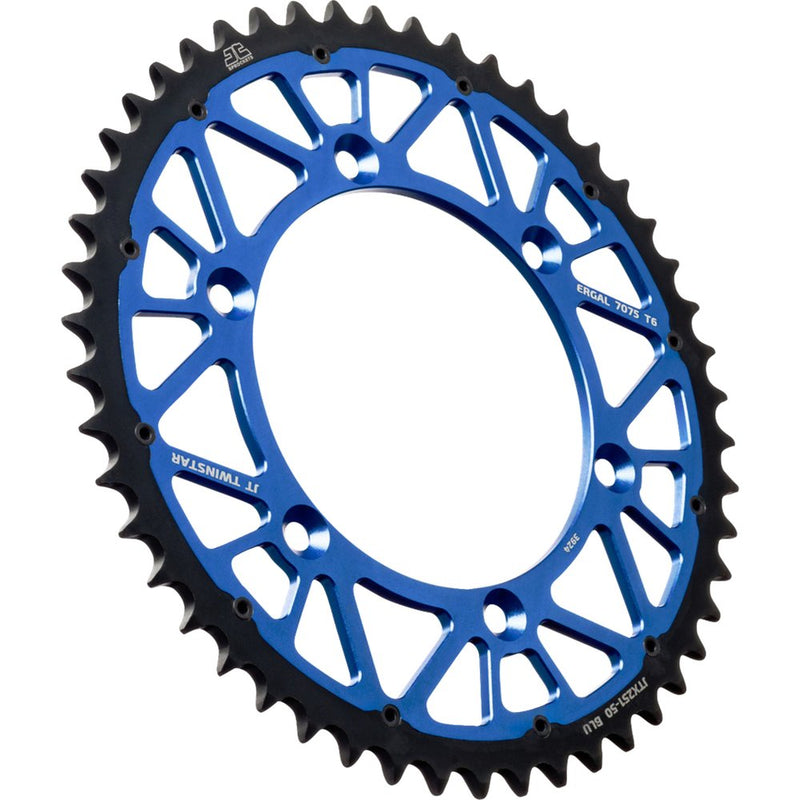 JT Sprockets Rear Sprocket - 50 Tooth - Blue - Yamaha JTX251.50BLU
