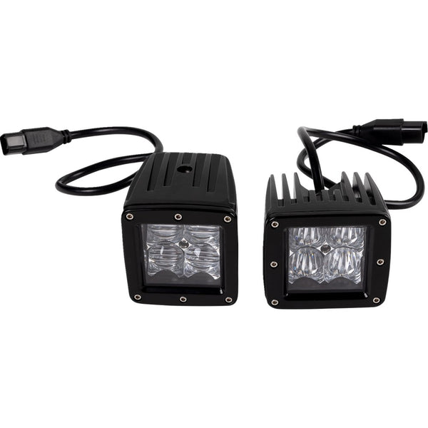 Moose Utility Light Bar - LED - Green - Square - 3