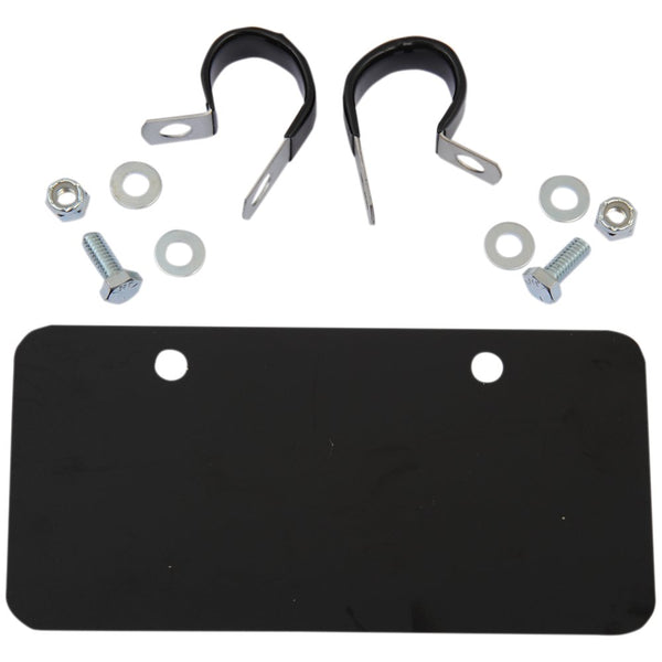 Moose Utility License Plate Holder - Black P28-6830B