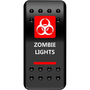 Moose Utility Rocker Switch - Zombie Lights - Red ZMB-PWR-R