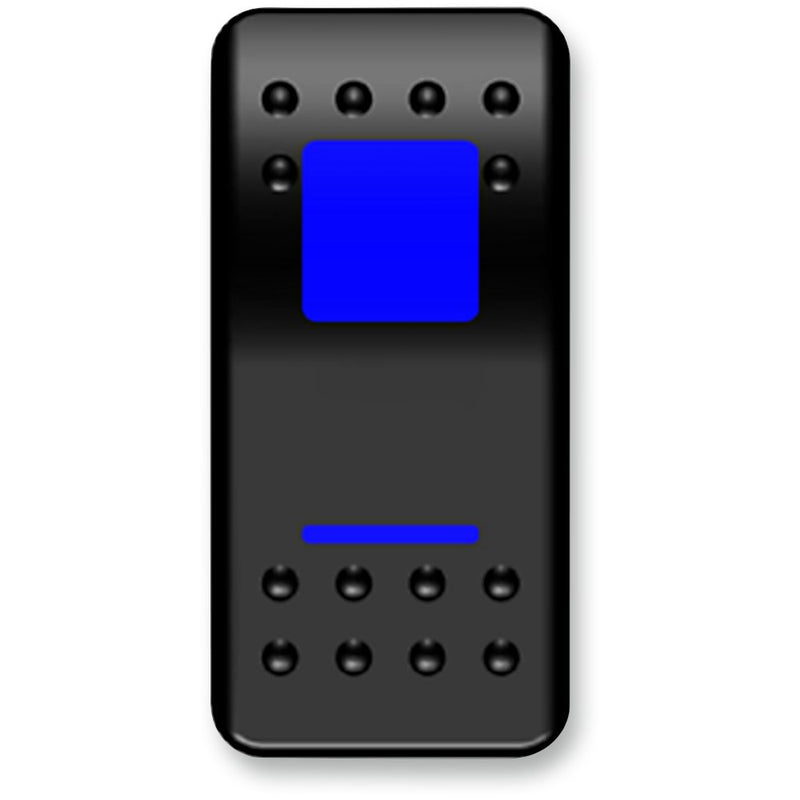Moose Utility Rocker Switch - On/Off - Blue GNB-PWR