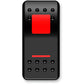 Moose Utility Rocker Switch - On/Off - Red GNR-PWR