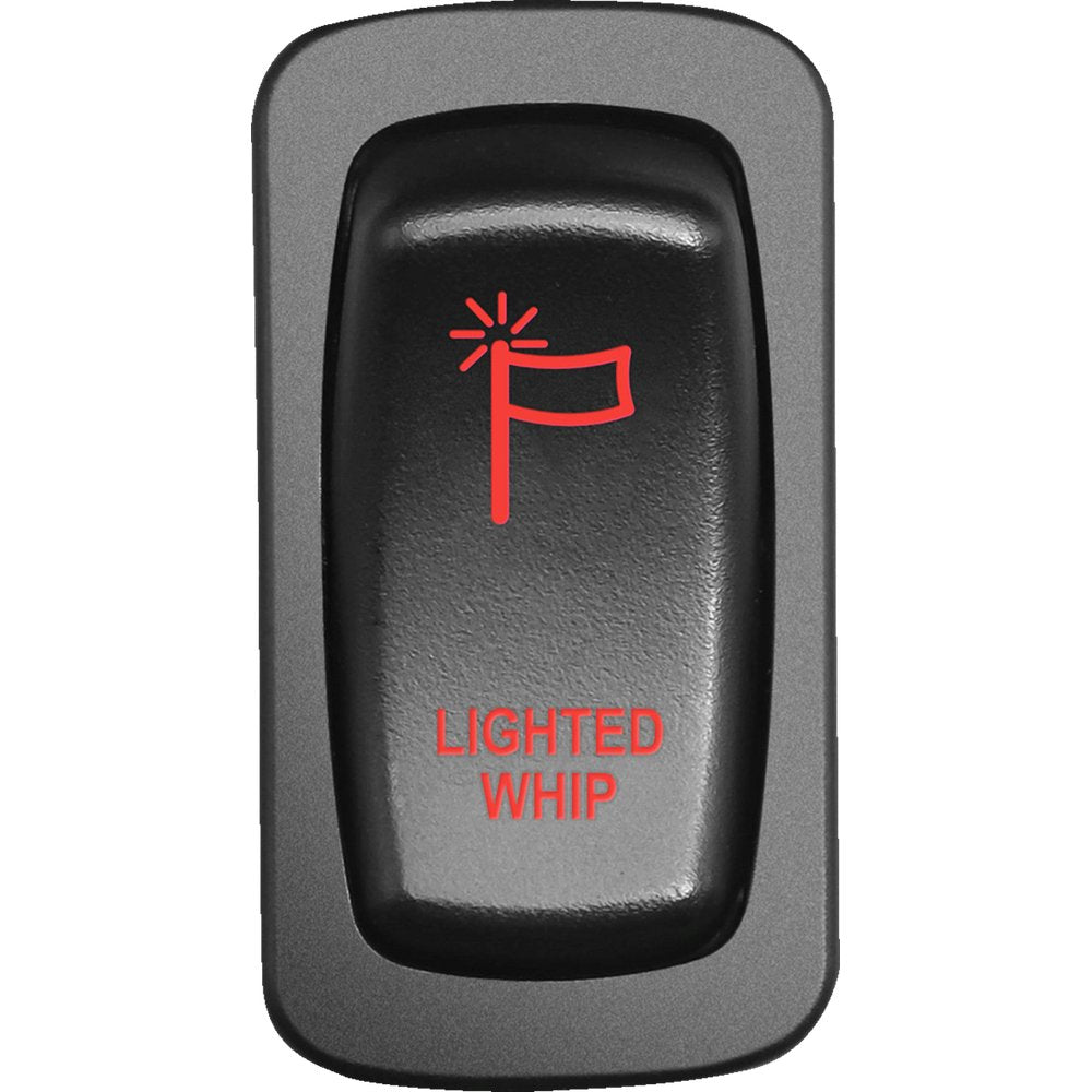 Moose Utility Switch - Whip Light - Red WHP-CAR-R