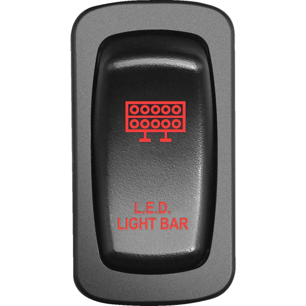 Moose Utility Switch - Light Bar - Red LLB-CAR-R