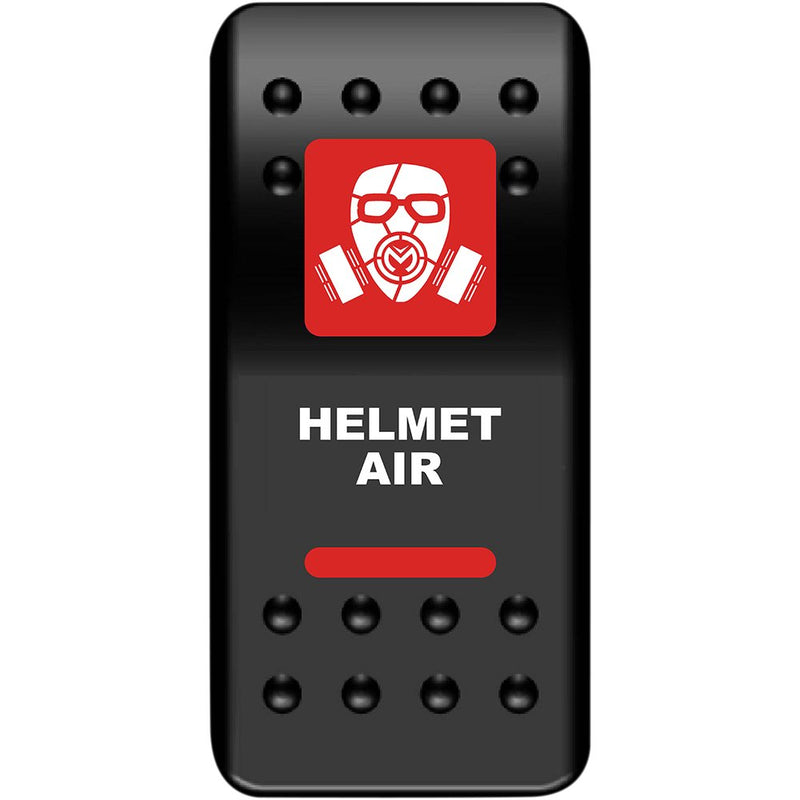 Moose Utility Rocker Switch - Helmet Air - Red HMT-PWR-R