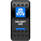 Moose Utility Rocker Switch - Helmet Air - Blue HMT-PWR