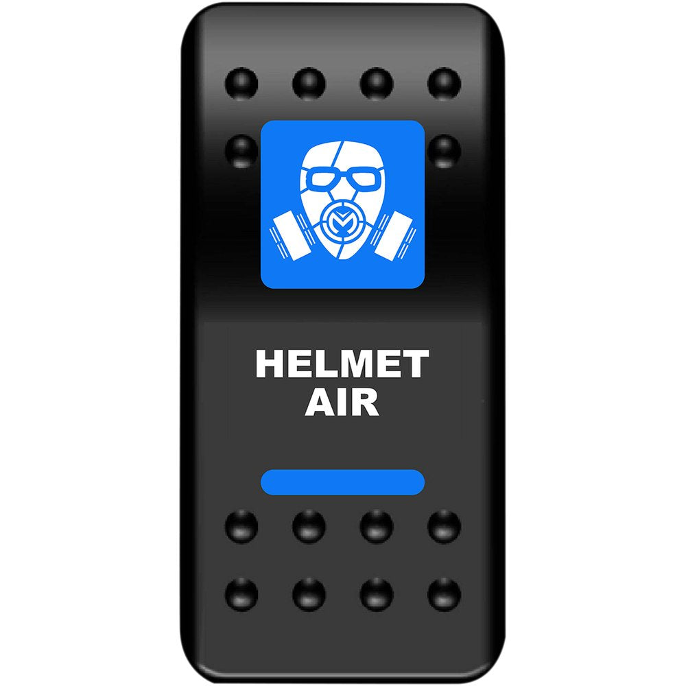 Moose Utility Rocker Switch - Helmet Air - Blue HMT-PWR