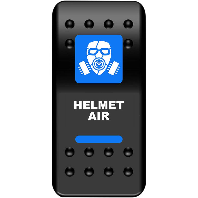Moose Utility Rocker Switch - Helmet Air - Blue HMT-PWR