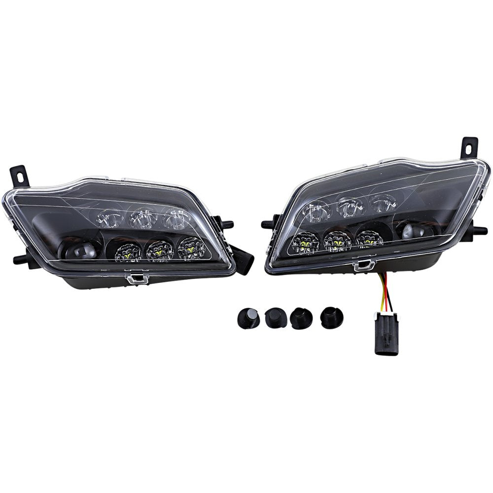 Moose Utility LED Headlight - Pioneer - Clear 400-1207-PU