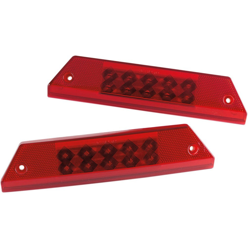 Moose Utility Taillights - LED - Ranger Full - Red 100-1201-PU