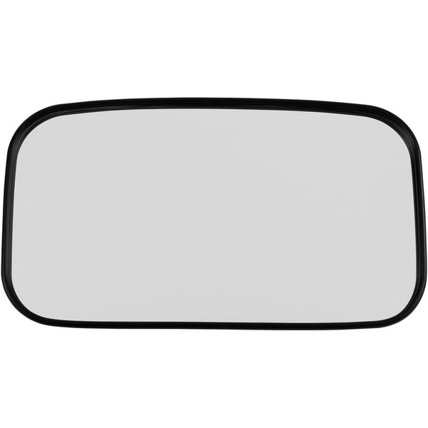 Moose Utility Mirror - Rear View - Rectangle - Black - 2
