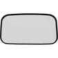 Moose Utility Mirror - Rear View - Rectangle - Black - 1-3/4" 56-18029A