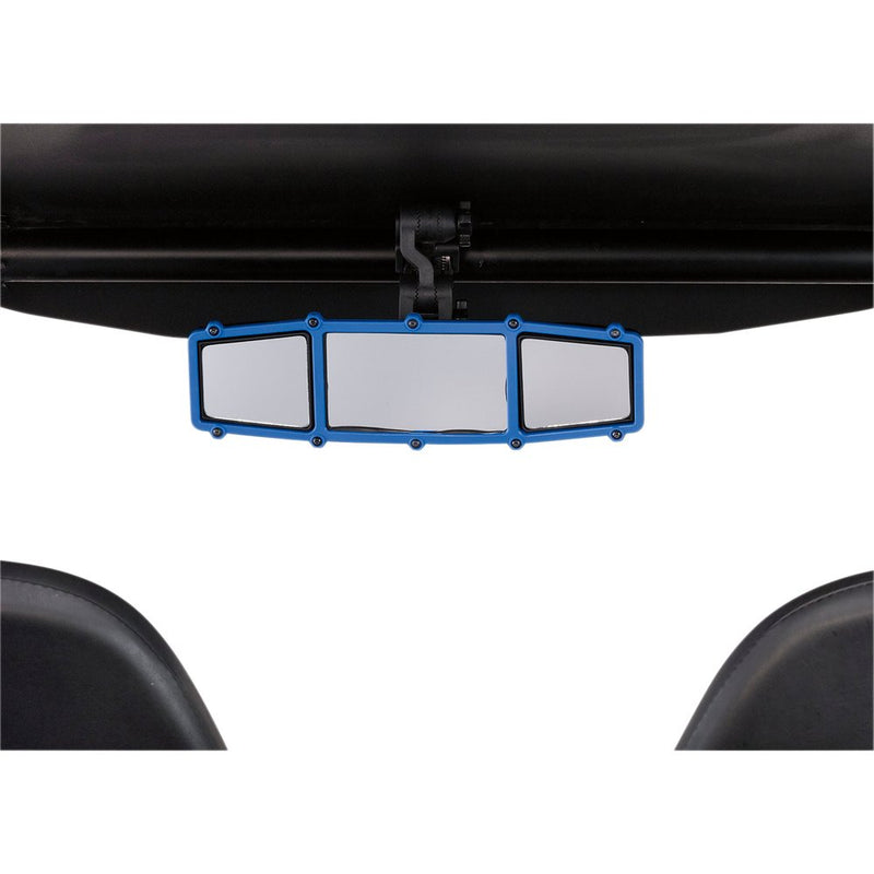 Moose Utility Accent Frame - Rear View - Mirror - Blue ESCTR-BLUE