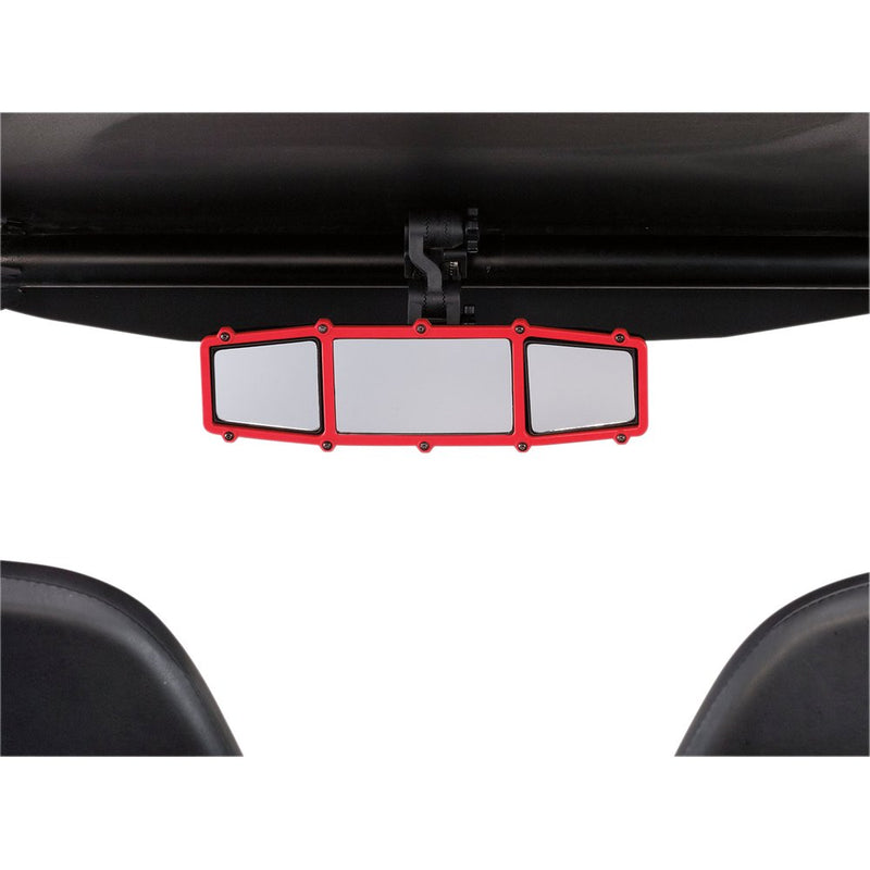 Moose Utility Accent Frame - Rear View - Mirror - Red ESCTR-RED