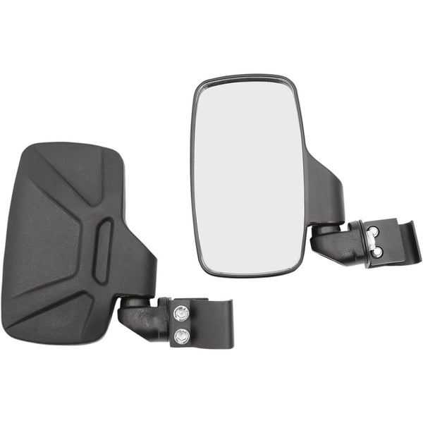 Moose Utility Mirrors - Side View - Rectangle - Black 56-18083A