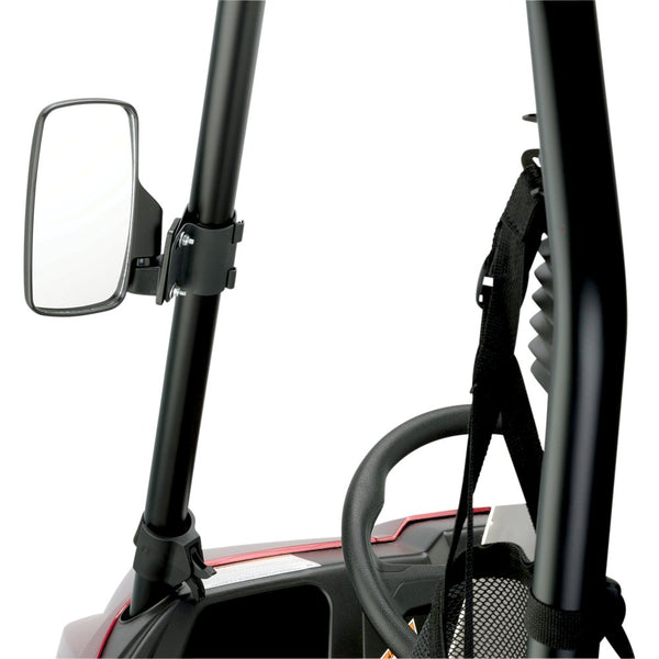 Moose Utility Mirrors - Side View - Rectangle - Black - 1.5