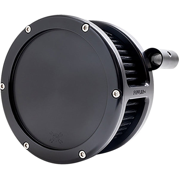FEULING OIL PUMP CORP. BA Air Cleaner Kit - Black with Black Filter - '93-'99 Evolution Big Twin 5563