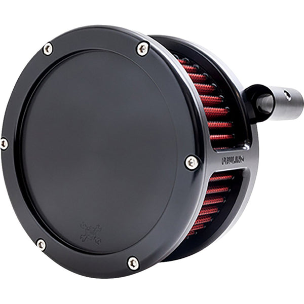 FEULING OIL PUMP CORP. BA Air Cleaner Kit - Black with Red Filter - '93-'99 Evolution Big Twin 5463