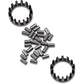Eastern Motorcycle Parts Retainer with Bearings A-24650-58