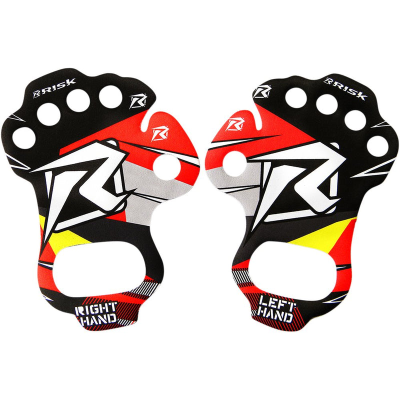 Risk Racing Palm Protectors - Red - XL 00187R
