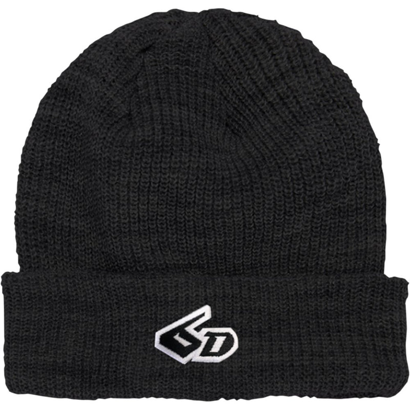 6D Helmets 6D Logo Beanie - Black 52-3002