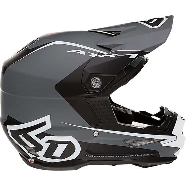 6D Helmets ATR-1 Helmet - Stealth - White - Large 10-4617