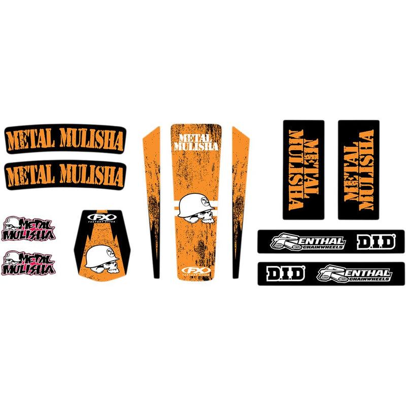 Factory Effex Trim Kit Graphic - Metal Mulisha - KTM 23-50560